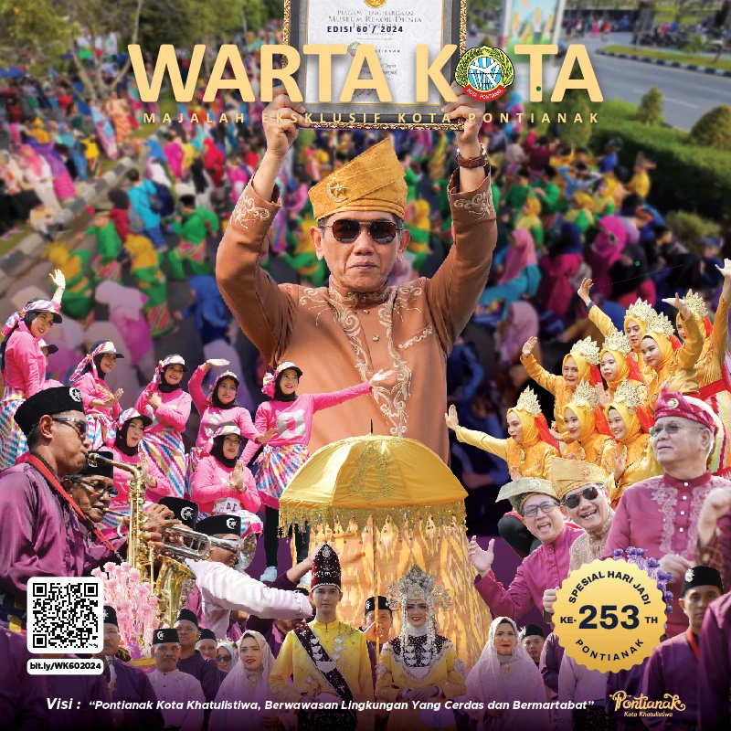 Warta Kota I Edisi 60 I 33.074 Peserta Tari Jepin Pecahkan Rekor Dunia MURI